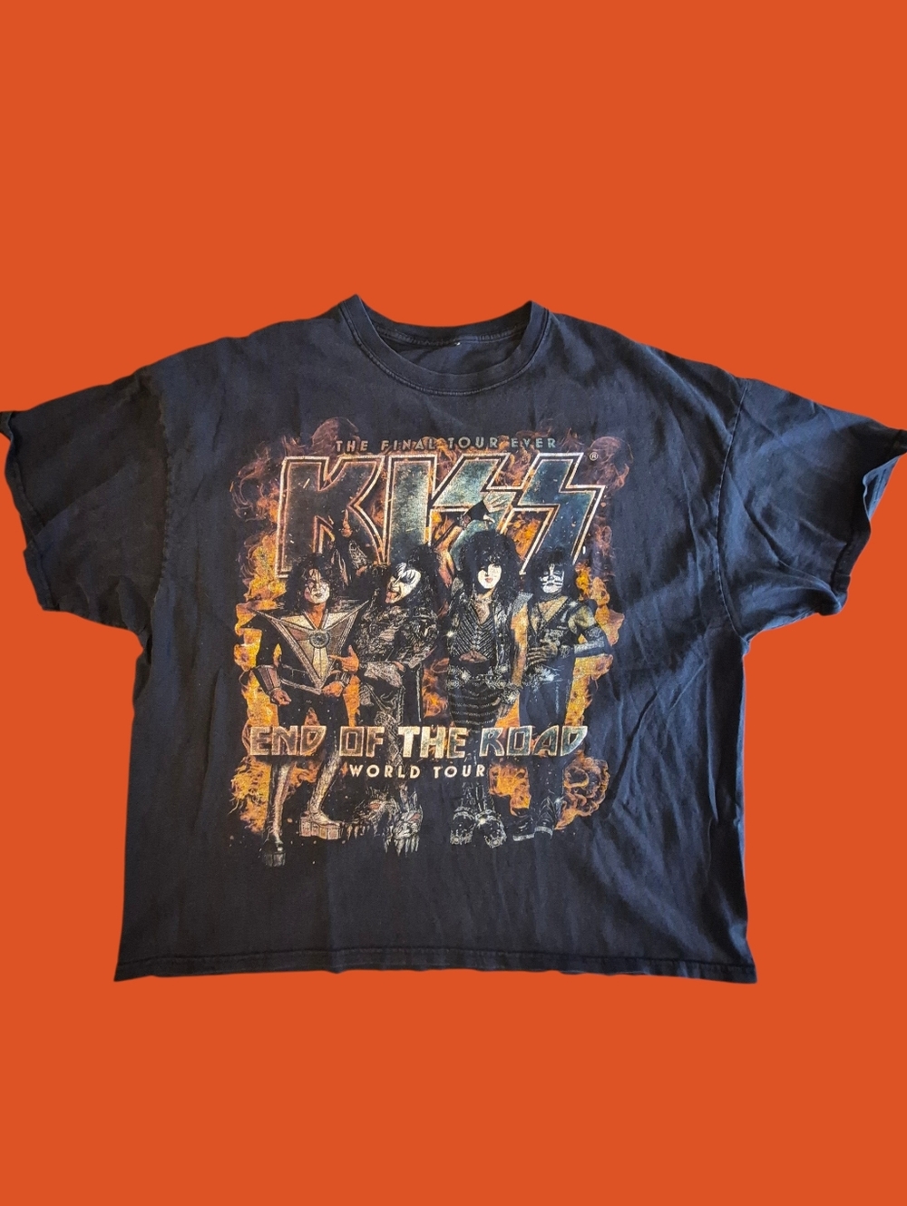 KISS Concert Tour Shirt 2X